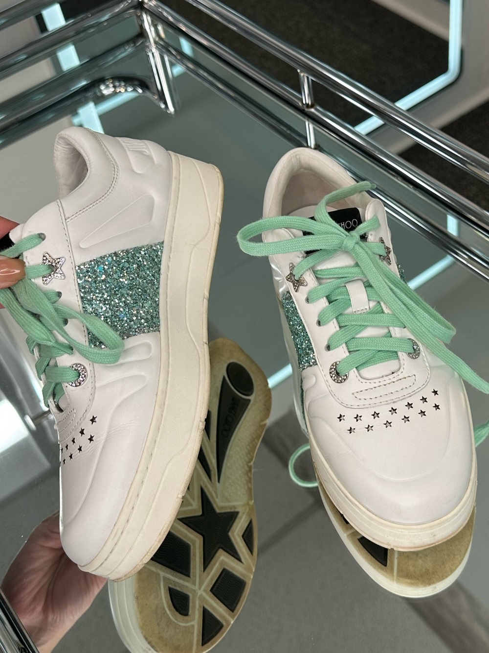 Jimmy Choo Hawaii Platform Sneaker